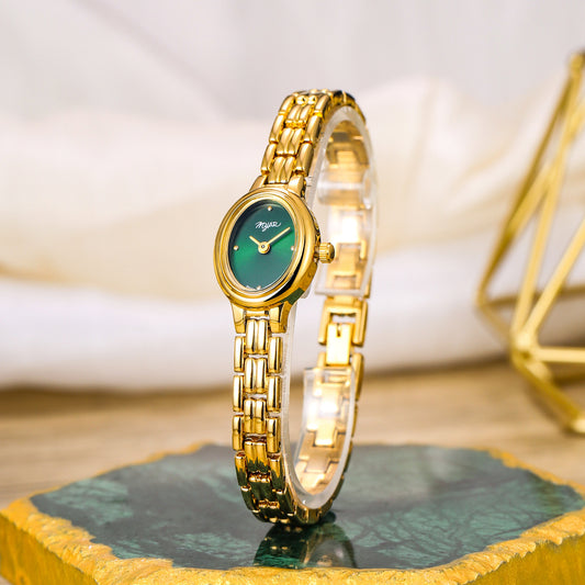 Exquisite Oval Mini  Vintage Waterproof Quartz