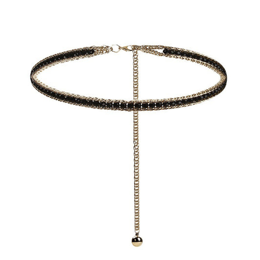 Womens Pearl Beaded Metal