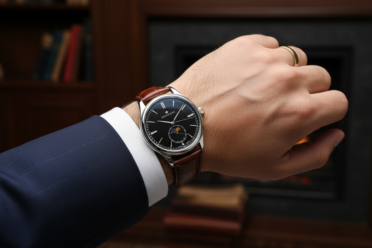 un homme portant un montre